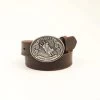 Ariat Boy's Bullrider Leather Belt -Western Cowboy Equipment Store A1305802