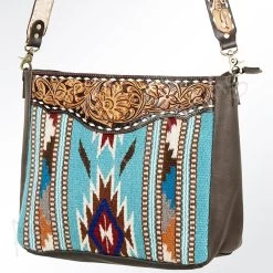 American Darling Conceal Carry Turquoise & Tooled Leather Bag -Western Cowboy Equipment Store ADBGA173 f161f119 1c6e 4c5b a722 2c81a0a6ef4e