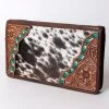 American Darling Cowhide Tooled Wallet