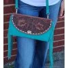 American Darling Turquoise Crossbody -Western Cowboy Equipment Store ADBGI150A 1