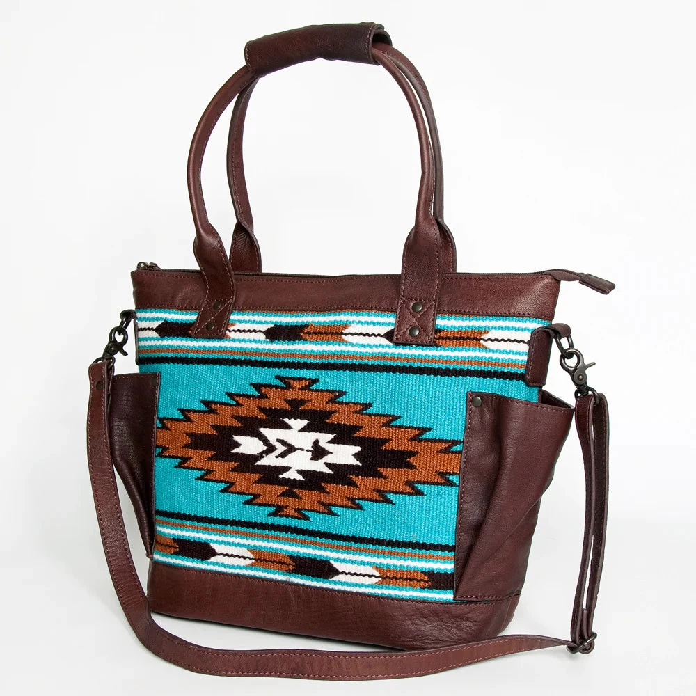 American Darling Conceal Carry Aztec Turquoise Purse 4 American Darling Conceal Carry Aztec Turquoise Purse - Image 2