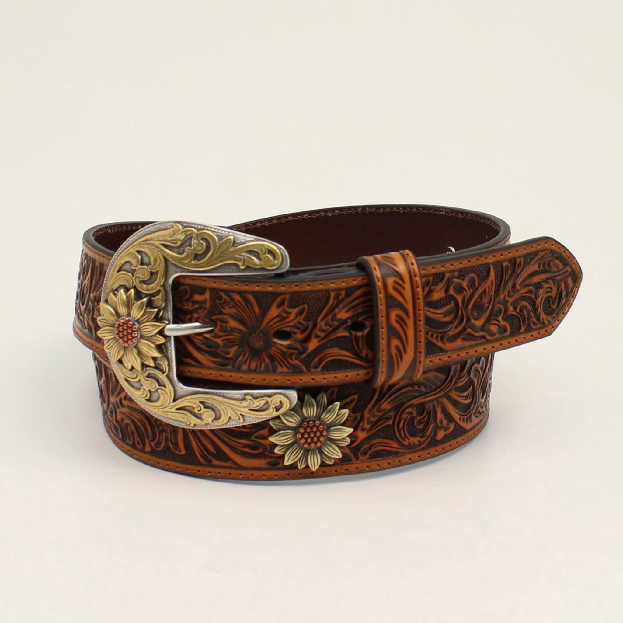 Ariat Women's Tooled Belt 3 Ariat Women's Tooled Belt