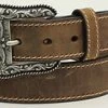 Ariat Women's Brown Heavy Stitched Edge Belt -Western Cowboy Equipment Store Ariat Ladies Fashion Belt prod 59527 l A1523402