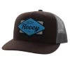 Hooey Diamond Brown & Grey Youth Cap -Western Cowboy Equipment Store Brnyouth 1