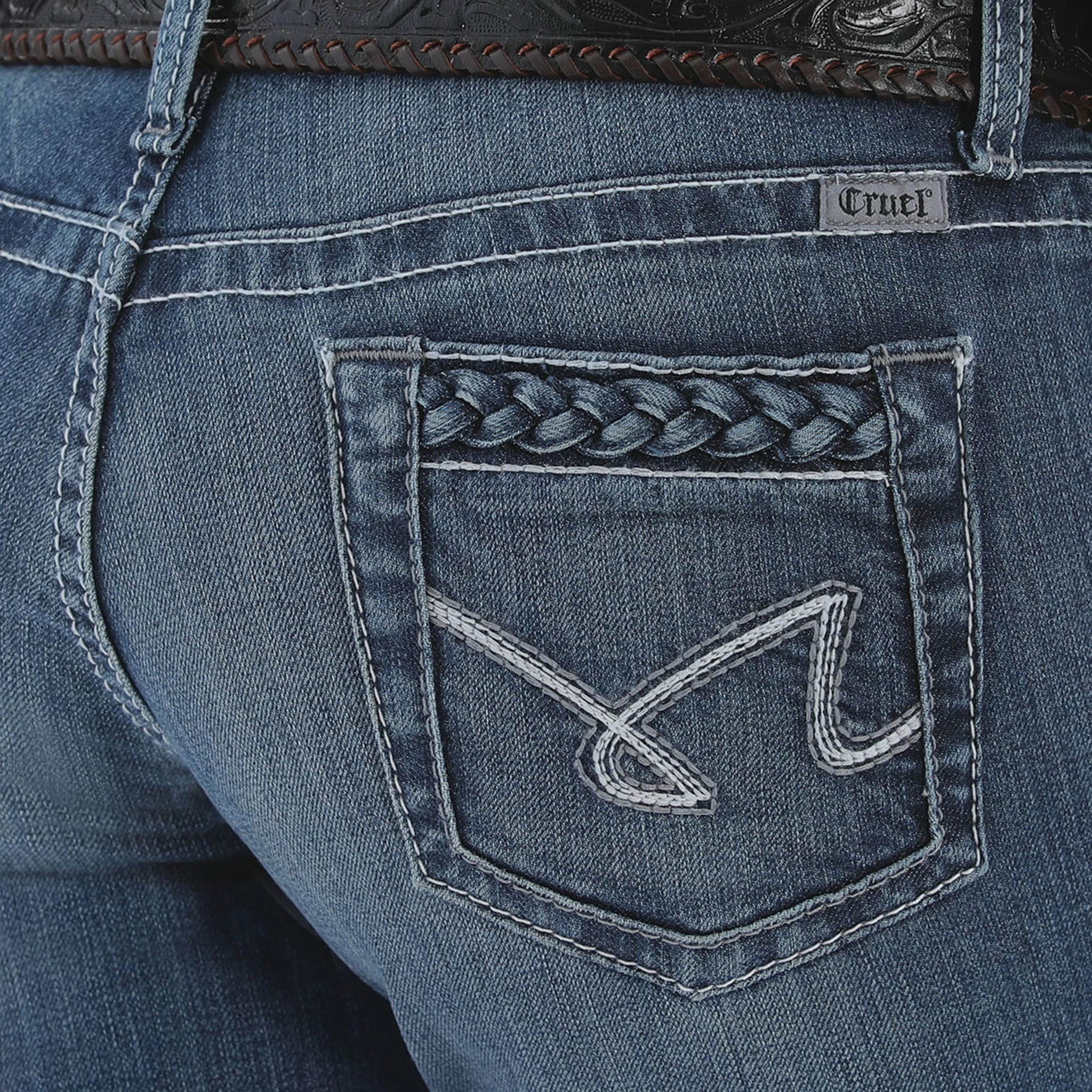 Women's Cruel Girl Jayley Trouser Jeans 5 Women's Cruel Girl Jayley Trouser Jeans - Image 3