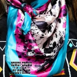 Cool Cowhide Wild Rag