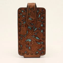 Nocona Embossed Turquoise Underlay Cell Case