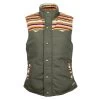 Hooey Girl's Green Serape Vest