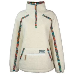 Hooey Cream Sherpa Pullover