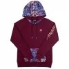 Hooey Girls Veracruz Hoodie-Maroon/Multi-Color -Western Cowboy Equipment Store IMG 2081 800x 2