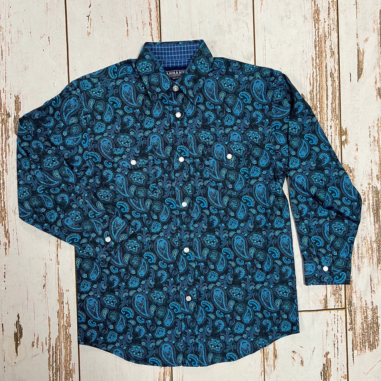 Panhandle Slim Boys Paisley Long Sleeve Shirt 3 Panhandle Slim Boys Paisley Long Sleeve Shirt