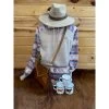 Hooey Women's Summit Cream Aztec Hoodie -Western Cowboy Equipment Store IMG 5271
