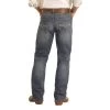 Men's Rock & Roll Relaxed Fit Straight Leg ReFlex Jeans -Western Cowboy Equipment Store M0S2764 B