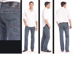 Rock & Roll Cowboy Regular Fit Straight Leg Jeans