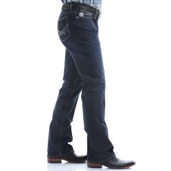 Cinch Ian Men's Mid Rise Slim Straight Jeans -Western Cowboy Equipment Store MB50336001 2