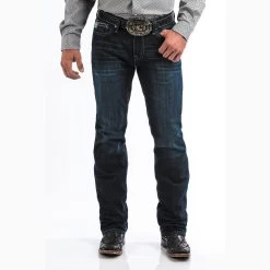 Cinch Men's Dark Wash Performance Ian Jean -Western Cowboy Equipment Store MB66037001