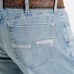 Cinch Men's White Label Light Stone Jeans -Western Cowboy Equipment Store MB92834053 3