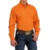 Cinch Orange Chevron Print Shirt -Western Cowboy Equipment Store MTW1105475