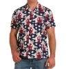 Men's Cinch Hawaiian Floral S/S -Western Cowboy Equipment Store MTW1401032