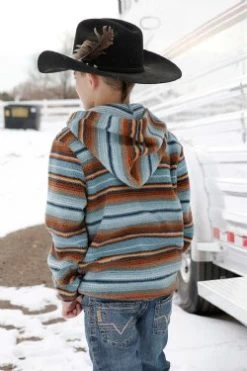 Cinch Boy's Sherpa Hoodie -Western Cowboy Equipment Store MWK79900011