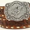 Nocona Kid's Floral Tooled Belt -Western Cowboy Equipment Store Nocona Boys Western Belt prod 64216 l N4436208