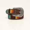 Nocona Multi Color Serape Belt -Western Cowboy Equipment Store Nocona Girls 1 14 Serape Multi prd 77464 s n44407971