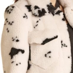 Powder River Outfitters Cow Print Micro Berber Jacket 7 Powder River Outfitters Cow Print Micro Berber Jacket -Western Cowboy Equipment Store PRWO92RZXJb