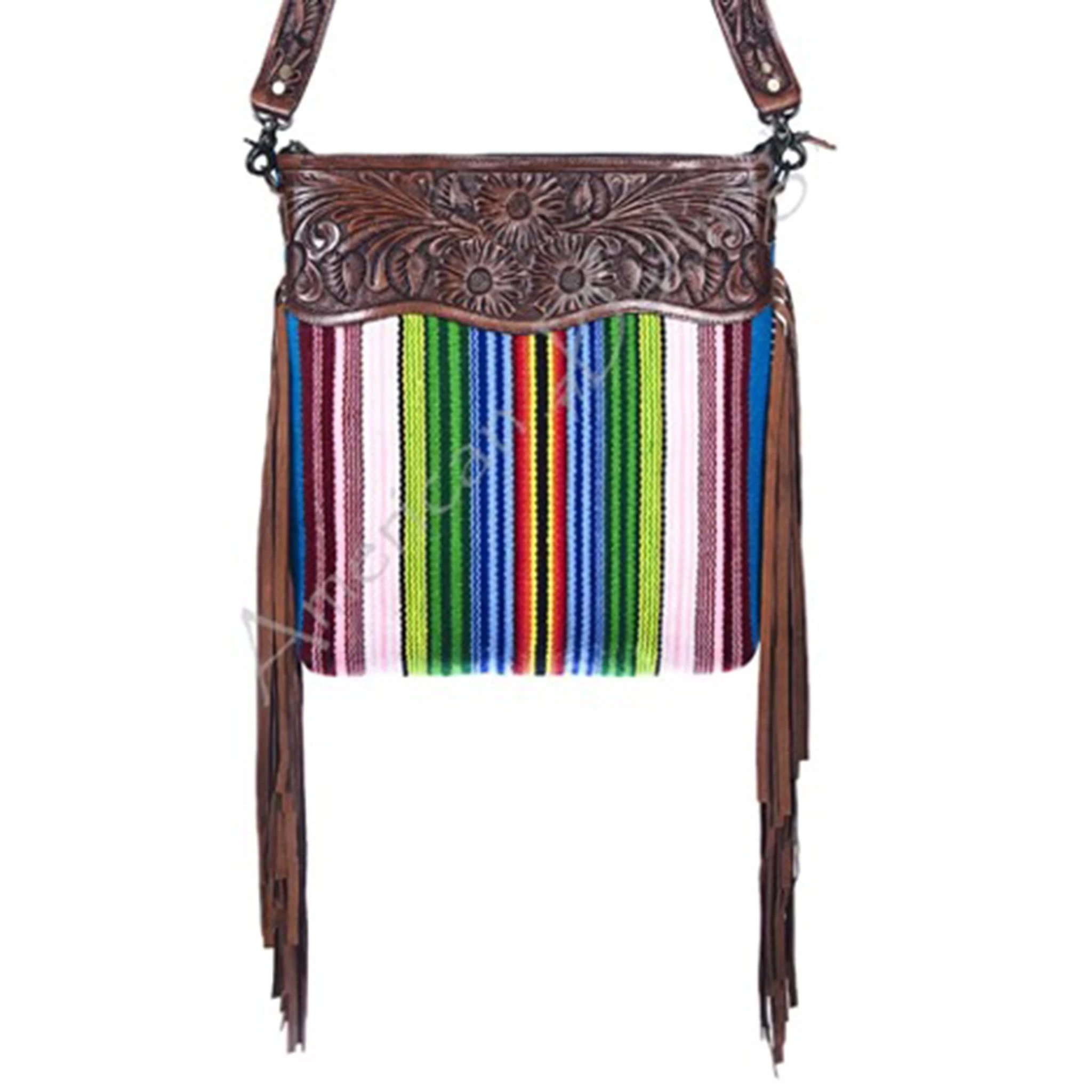 American Darling Concealed Carry Multicolor Blanket Fringe Purse 3 American Darling Concealed Carry Multicolor Blanket Fringe Purse