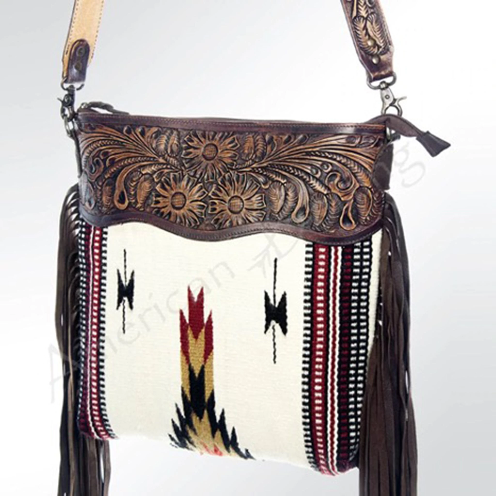 American Darling Conceal Carry Blanket Fringe Purse 3 American Darling Conceal Carry Blanket Fringe Purse