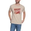 Red Dirt Hat Company Shot Shells Tee -Western Cowboy Equipment Store RDHC T 38 Red Dirt Hat Co Mens Tan Shot Shells Graphic Short Sleeve TShirt Tee kowear 01 34089