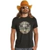 Black Dale Brisby Rodeo Time Tee -Western Cowboy Equipment Store RRUT21R12V