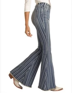 Blue Stripe Bell Bottoms Jeans -Western Cowboy Equipment Store Screenshot2022 07 13141803