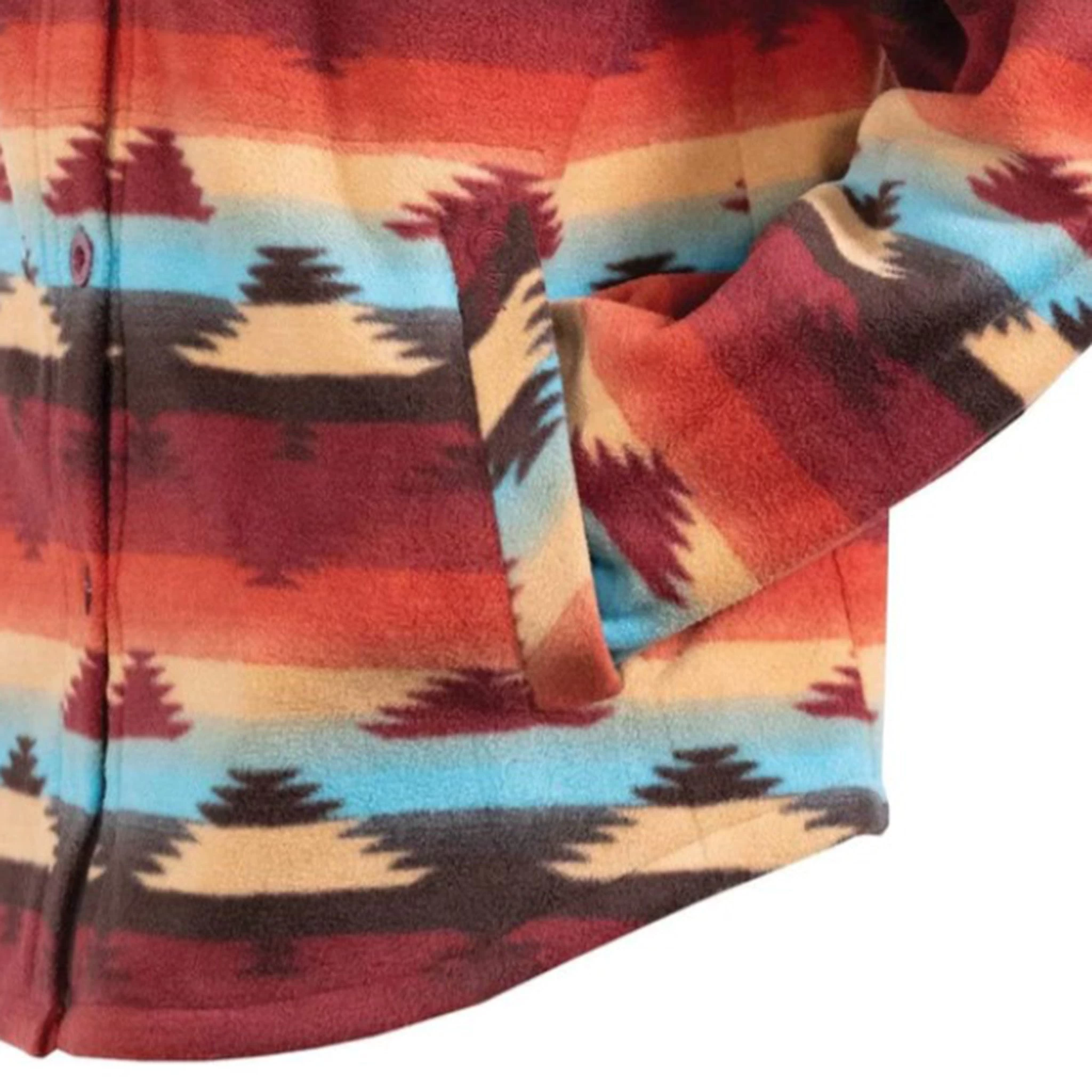 Outback Women's Sunset Fleece Shirt 4 Outback Women's Sunset Fleece Shirt - Image 2