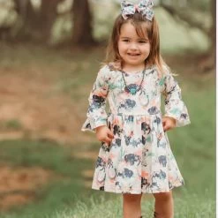 Buffalo Bell Sleeve Dress