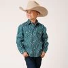 Roper Boys Turquoise Paisley Long Sleeve -Western Cowboy Equipment Store Screenshot2023 02 22131923
