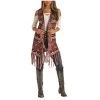 Powder River Outfitters Ladies Aztec Jacquard Fringe Vest -Western Cowboy Equipment Store Screenshot2023 03 09151625