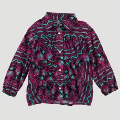Wrangler Infant Pink/Turquoise Aztec Shirt