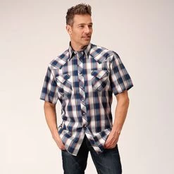 Roper Men's Plaid Shirt
