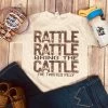 Kid's Rattle Rattle Bring The Cattle Tee -Western Cowboy Equipment Store TF 977