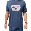 Kimes Ranch Midnight Navy Distance Tee -Western Cowboy Equipment Store The Distance Midnight Navy 842606167816 S 1 55270