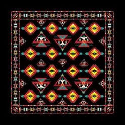 Black Apache Bandanna