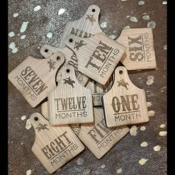 Milestone Bronc Eartag Set