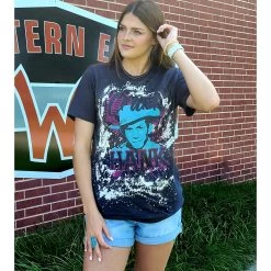 Crank Up The Hank Bleached Tee