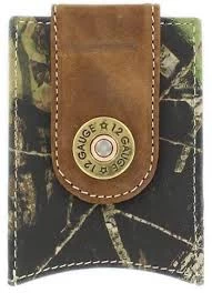 Nocona Mossy Oak 12 Gauge Money Clip