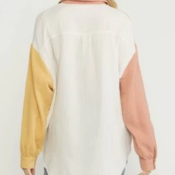 Straw Plaid Combo Tunic 11 Straw Plaid Combo Tunic -Western Cowboy Equipment Store entro fashion top t17544 110321 0016