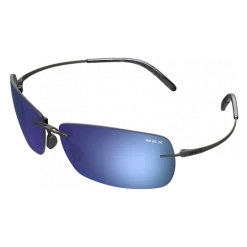 BEX Gunmetal And Iris FYNNLAND XL Sunglasses