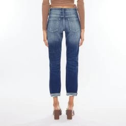 KanCan Mid Rise Slim Boyfriend Jeans 21 KanCan Mid Rise Slim Boyfriend Jeans -Western Cowboy Equipment Store kc4006d 10