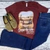"Keep The Irons Hot" Tee -Western Cowboy Equipment Store keepin the irons hot