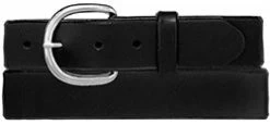 Tony Lama Men's Black Leather Belt