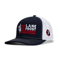 Lane Frost Brand, Red/White/Blue "Lucky" Cap
